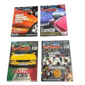 Car Magazines (4 Issues) London VTG 1997 January February May June GT3 McLaren